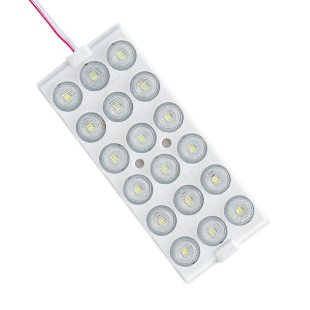 Powermaster 12 Volt 6 Watt Soğuk Beyaz 18 Ledli 2’li Paket Yanıp Sönen Modül Led