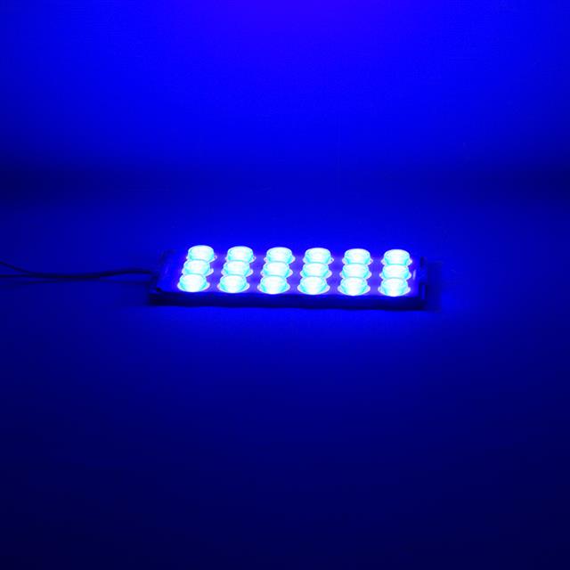 Powermaster 12 Volt 6 Watt Mavi 18 Ledli 2’li Paket Yanıp Sönen Modül Led