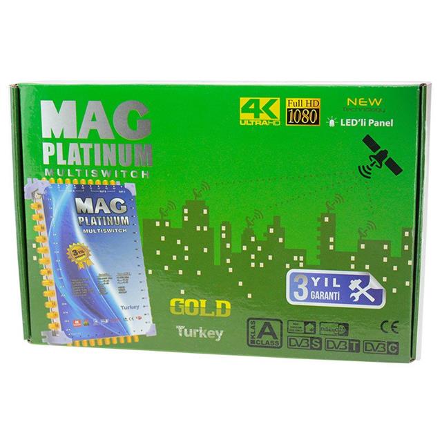 Mag Platinum 10-8 Kaskatlı Uydu Santrali