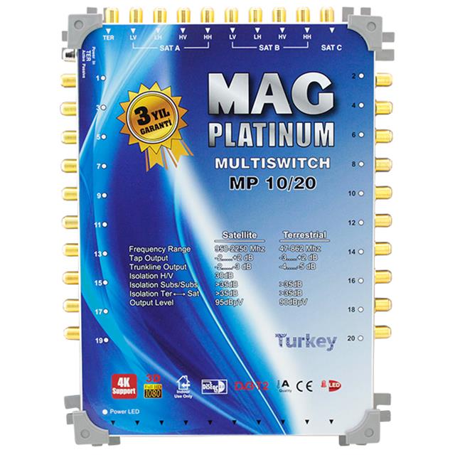 Mag Platinum 10-20 Sonlu Uydu Santrali