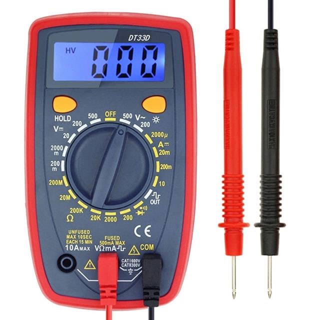 Powermaster DT33D Dijital Multimetre Ölçü Aleti