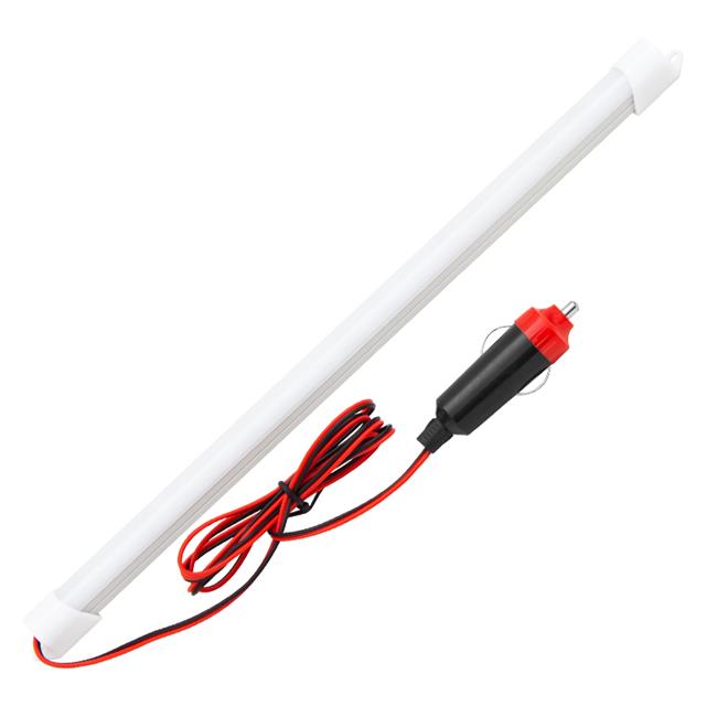 Powermaster PM-11048 12V 5W Çakmaklık Soketli Mat Kapaklı 30 cm LED Bar Lamba (6500K Beyaz)