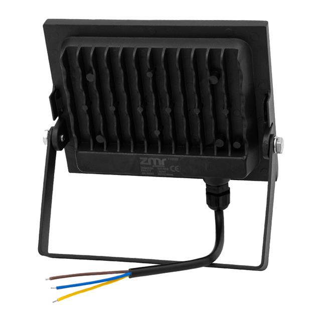Zmr 30 Watt 6500k Ip66 150* Işık Açısı 220 Volt Siyah Slim Kasa Led Projektör