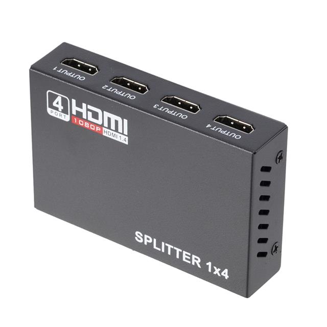 Powermaster PM-12081 1080P 4KX2K 4 Port HDMI Splitter Dağıtıcı 1.4V