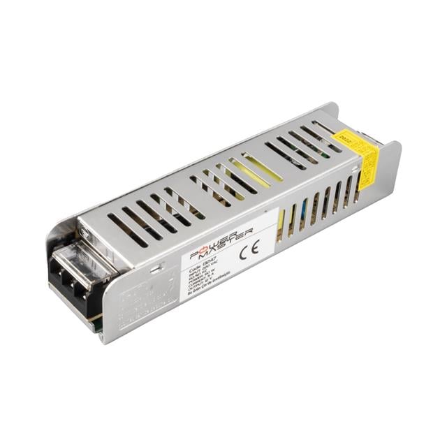 Powermaster PM-13247 12 Volt - 5 Amper Slım Kasa Metal Adaptör (158*40*30)