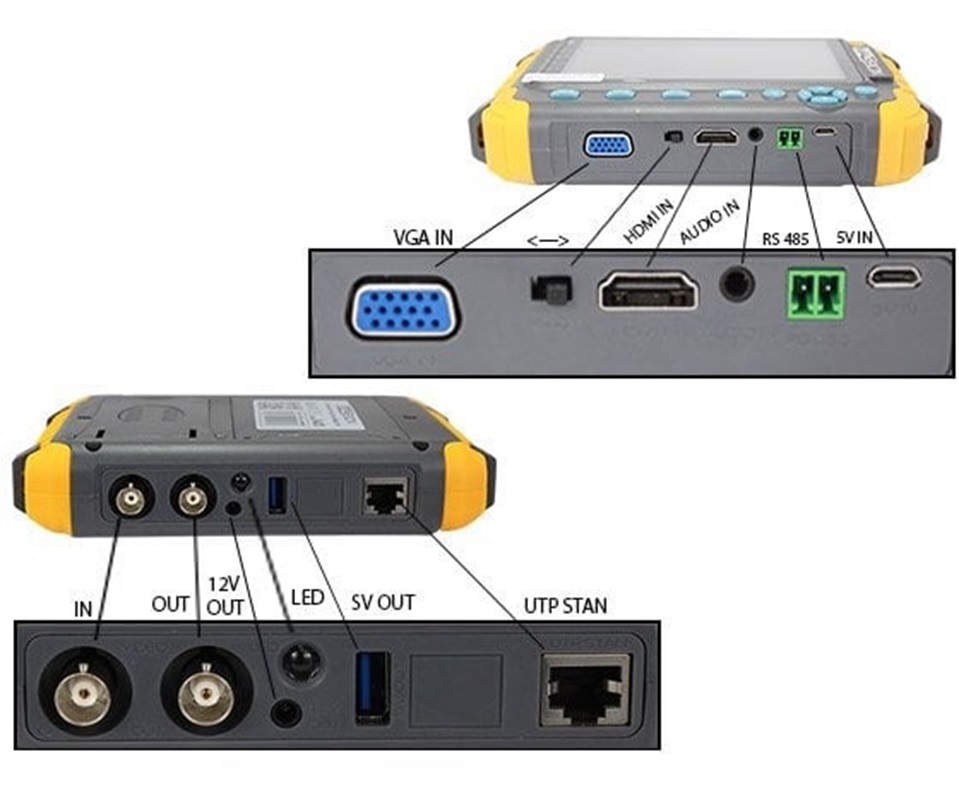 5%20İnç%20Ekranlı%20AHD-Analog-TVI%20Cctv%20Kamera%20Test%20Cihazı