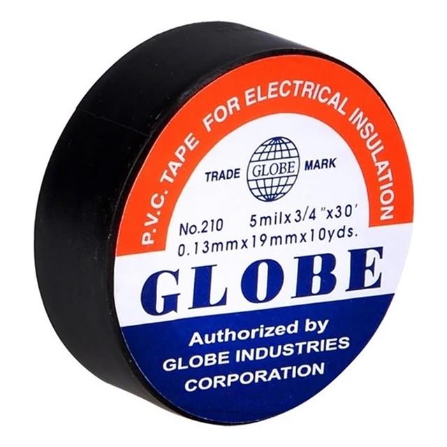 Globe 0.13Mmx19Mm İzole Bant 10’lu Siyah
