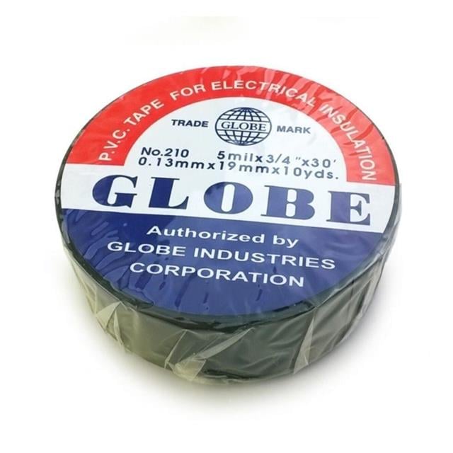Globe 0.13Mmx19Mm İzole Bant 10’lu Siyah