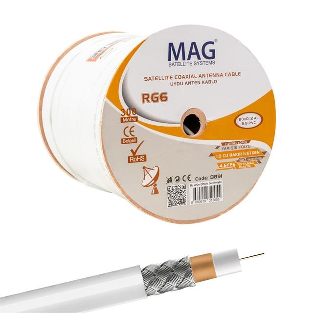 Mag Avangart Bakır Sat1 Kablo 300 Metre