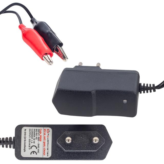 Powermaster PM-13902 Ledx ALN-1201 12V-1A Akü Şarj Adaptörü