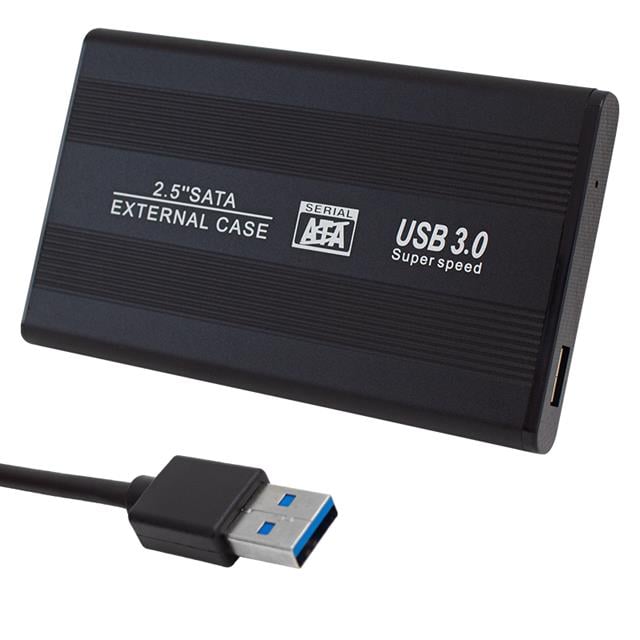 Powermaster PM-13948 Siyah 2.5’’ USB 3.0 Sata HDD Destekli Taşınabilir Harddisk Kutusu