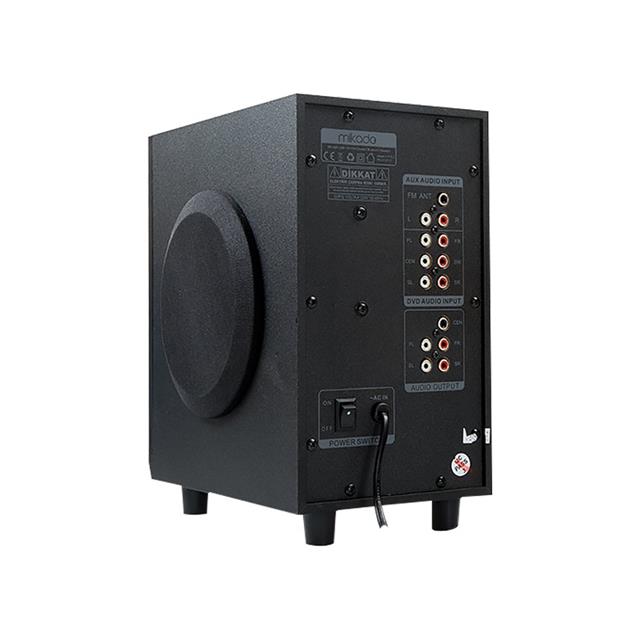 Mikado MD-505 5+1 USB - SD - FM Destekli Bluetooth Hoparlör