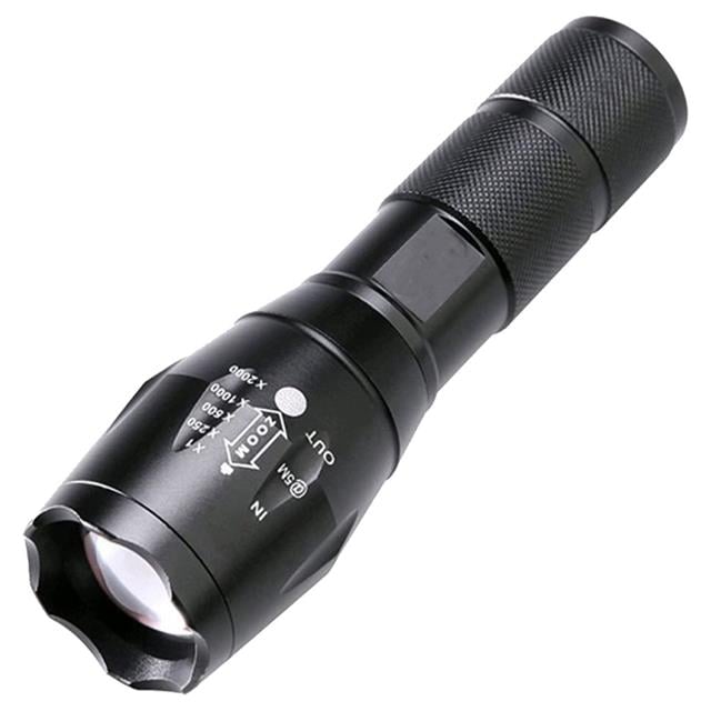 Powermaster PM-14623 Şarjlı Zoomlu HXP50 Power LED Metal El Feneri 4 Modlu