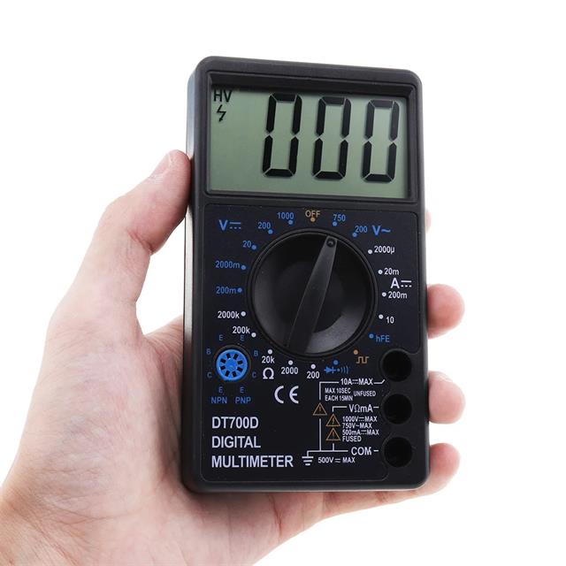 PowerMaster DT700D Jumbo Display Dijital Multimetre Ölçü Aleti