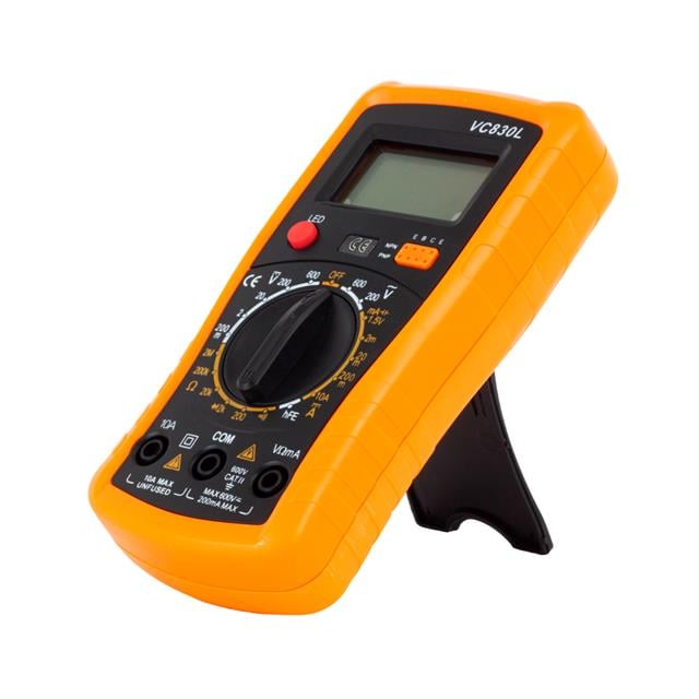 Powermaster VC-830L Voltaj Kapasitans Ölçer AC/DC Dijital Multimetre Ölçü Aleti