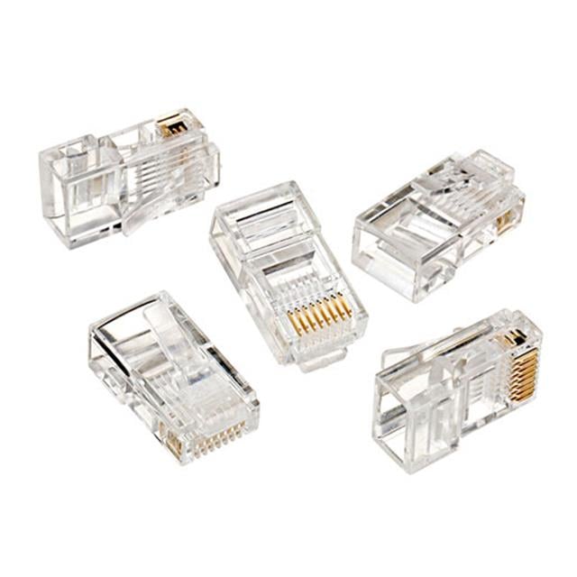 S-Link RJ-45 Utp Konnektör Jack 100 lü Paket     SL-COB8P