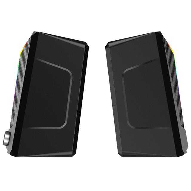 Lenovo Lecoo DS104 Kablolu Usb + 3.5Mm Jack 6W 80dB Rgb Işıklı 1+1 Gaming Speaker - Hoparlör