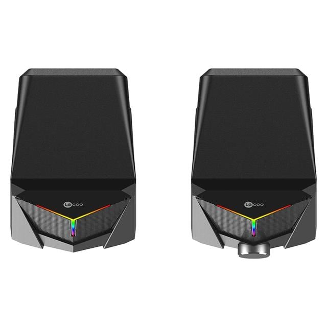 Lenovo Lecoo DS104 Kablolu Usb + 3.5Mm Jack 6W 80dB Rgb Işıklı 1+1 Gaming Speaker - Hoparlör