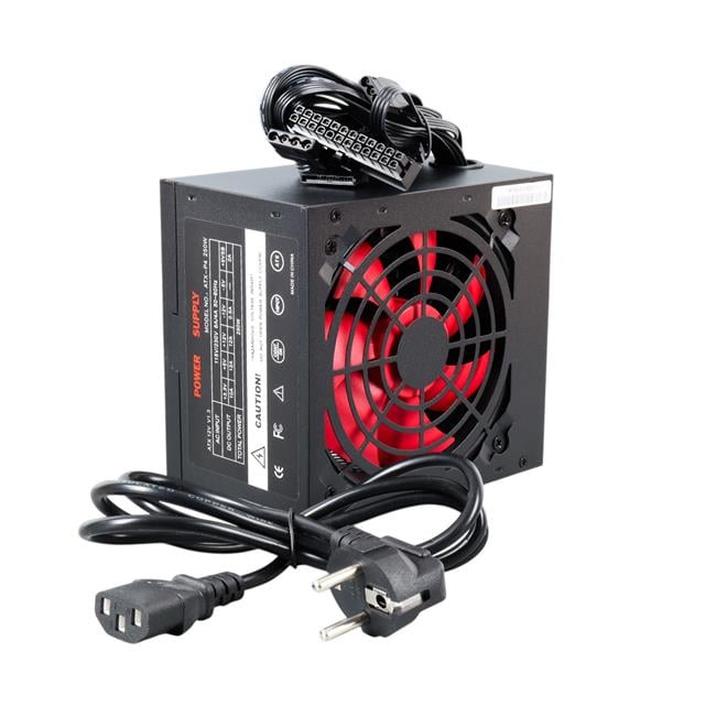 PowerMaster PEAK-250W 250 Watt Peak PC Power Supply 12V 24 Pin