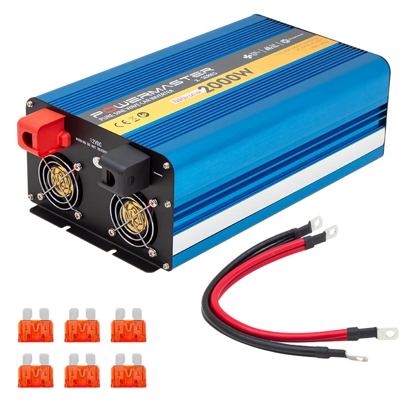 Powermaster%202000%20Watt%2012-220V%20Converter%20Pure%20Sinus%20Wave%20Inverter%20PWR-2000