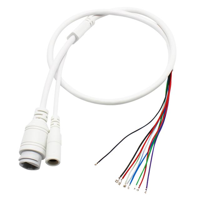 Powermaster PM-16317 IP Kamera Montaj ve Bağlantı Kablosu (RJ45 + DC Soket Seti)