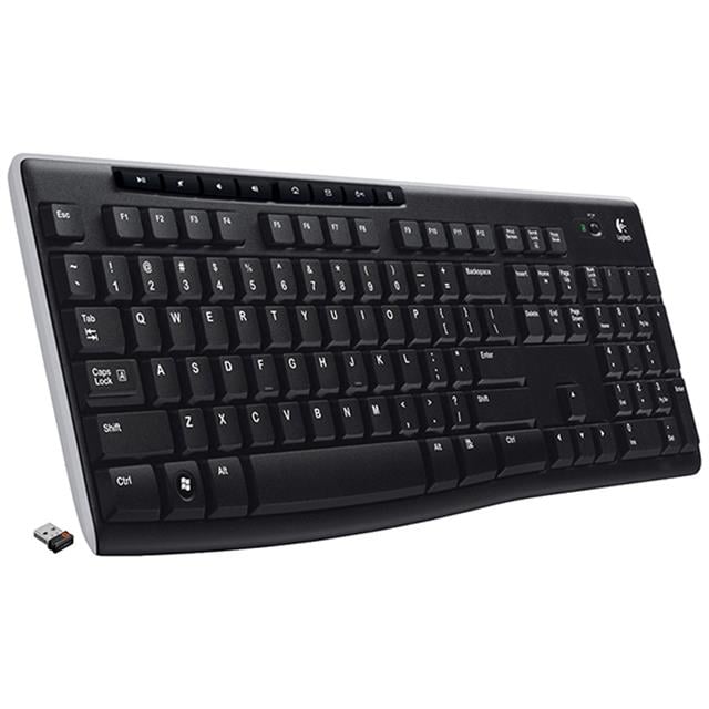Logitech K270 Kablosuz USB Q TR Multimedya Siyah Klavye