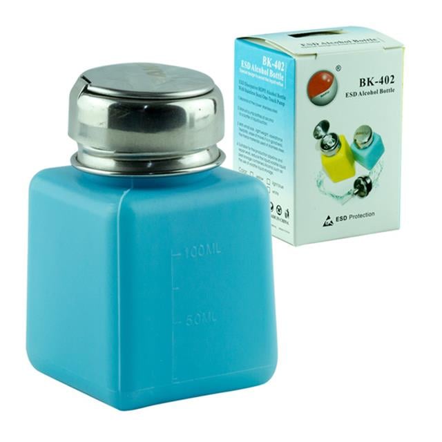 Baku BK-402 Plastik 100 Ml. Boş ESD Antistatik Alkol Şişesi