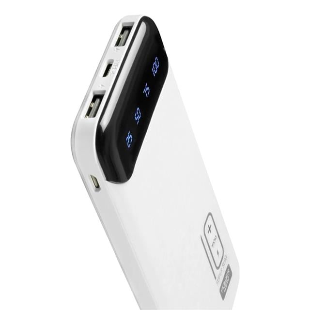 Powerway TX-10 10000 Mah Çift USB Dijital Ekran Ledli Powerbank