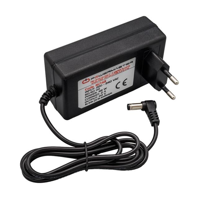 Powermaster PM-16743 24 Volt - 2 Amper Plastik Kasa 5.5*2.5 Uç Priz Tip Adaptör