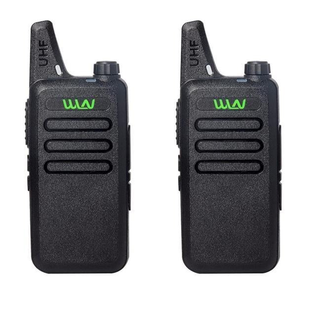 Wln PMR-446 Siyah 15 Km Menzil 16 Kanal İkili El Telsizi