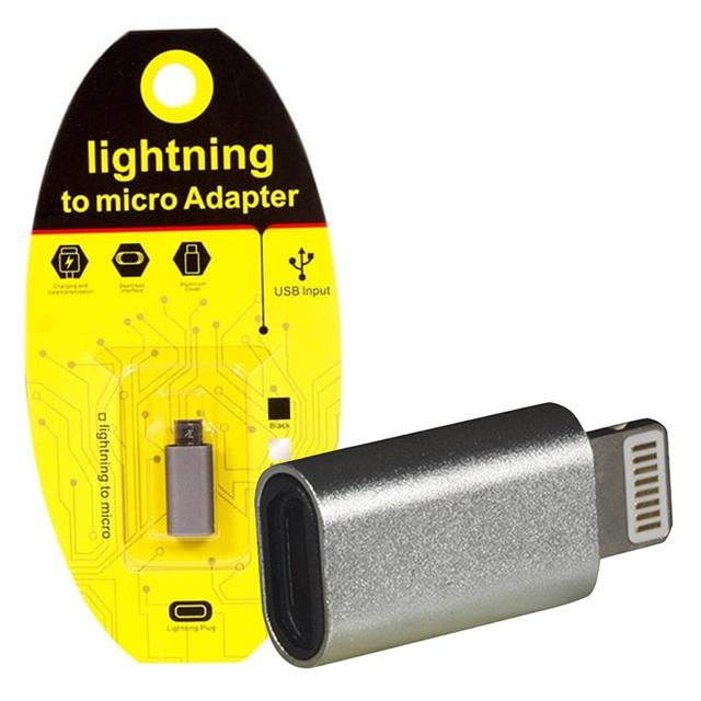 PowerMaster IPhone Lightnıng TO Samsung MICRO-USB Çevirici OTG Aparat