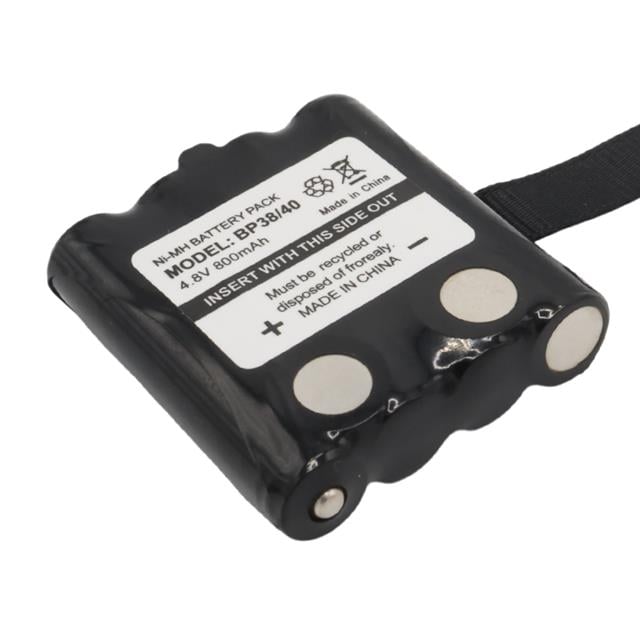 Powermaster BP38/40 NI-MH 4.8 Volt 700mAh Cobra Telsiz Pili Şarj Edilebilir Şarjlı 4xAAA