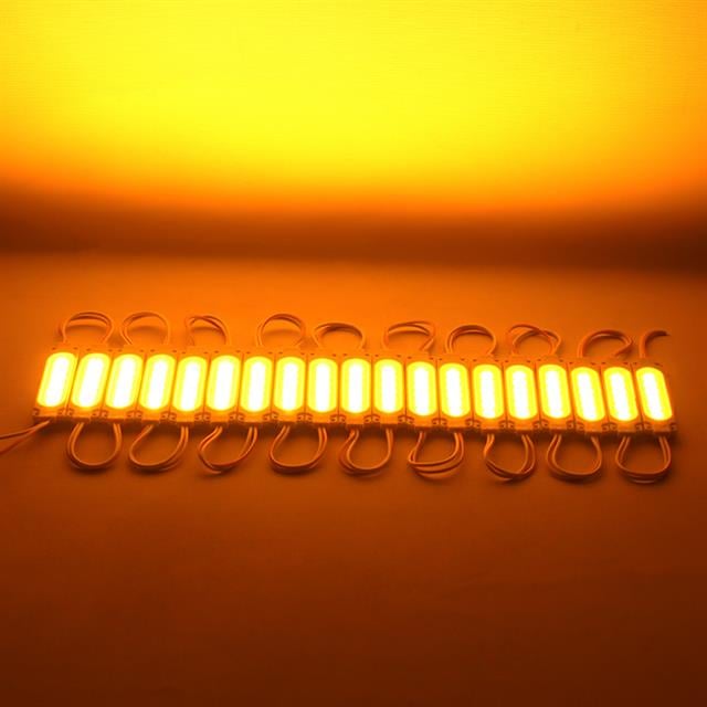 Powermaster 12 Volt 2 Watt Sarı Modül Led (68x16 Mm)