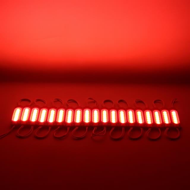 Powermaster 12 Volt 2 Watt Kırmızı Modül Led (68x16 Mm)