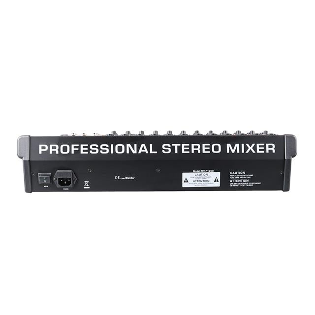 Magicvoice MV-P1200 12 Kanal USB/Bluetooth Destekli Deck Mixer
