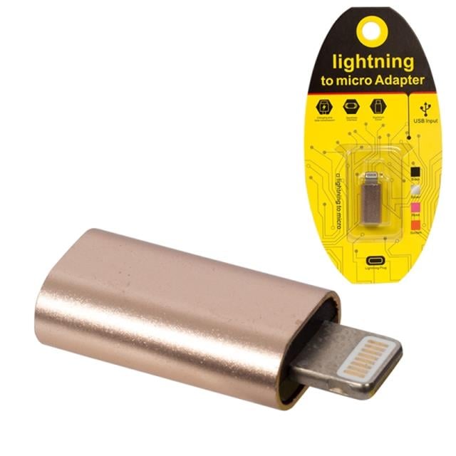 PowerMaster PM-18308 Type-C to iPhone Lightning USB OTG Çevirici Aparat