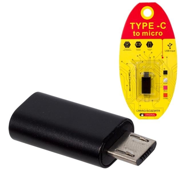 Powermaster PM-18309 Type-C To Android Micro Usb Otg Aparat