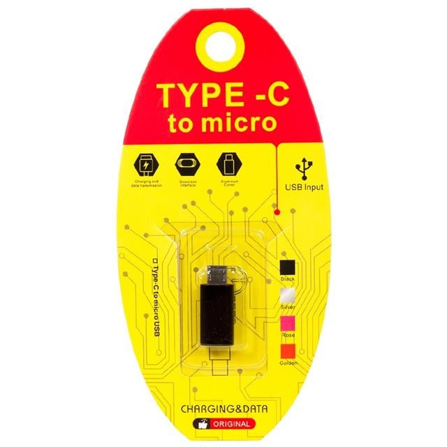 Powermaster PM-18309 Type-C To Android Micro Usb Otg Aparat