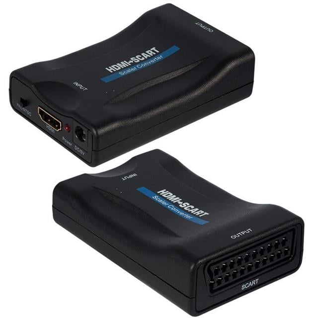 PowerMaster PM-18587 HDMI to SCART Aktif Çevirici Dönüştürücü Adaptör PAL/NTSC