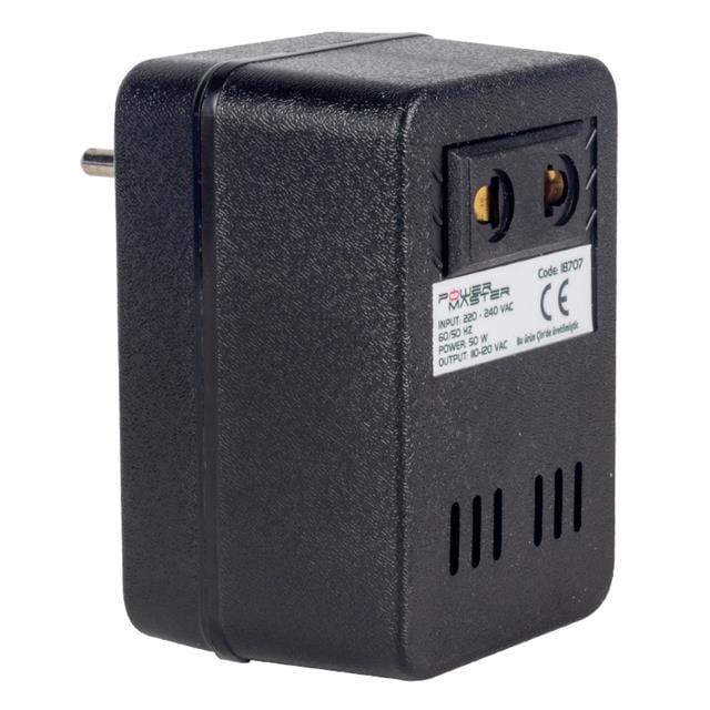 Powermaster PM-18707 220V-110V 50Va Ac/Ac Dönüştürücü Transformatör
