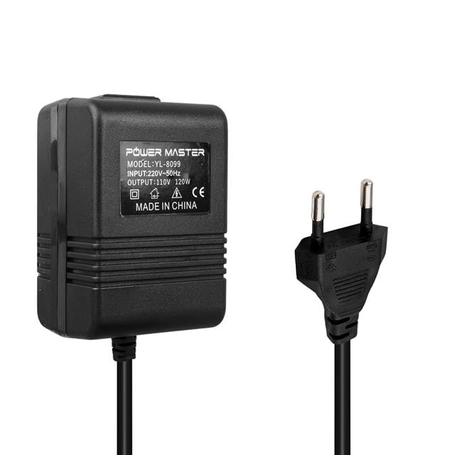 Powermaster PM-18708 220V-110V 120Va  Ac/Ac Dönüştürücü Transformatör