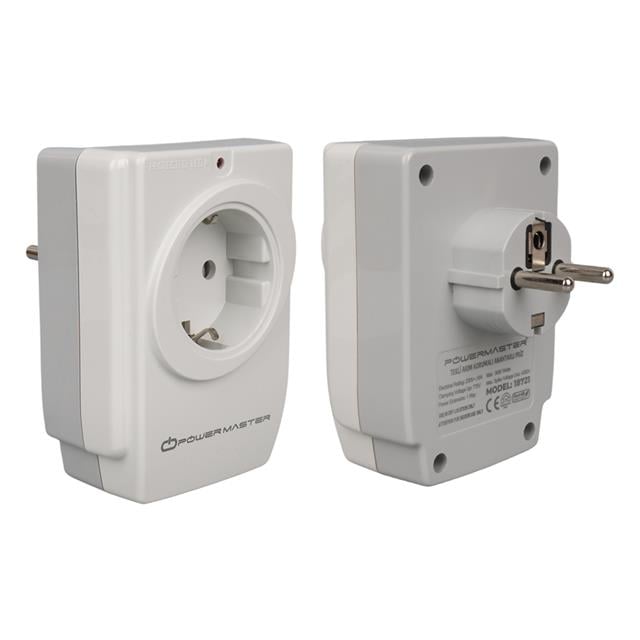 PowerMaster PM-18721 16 Amper - 3680 Watt Tekli Çocuk Korumalı 2 USB’LI 1400 Joule Akım Korumalı Priz