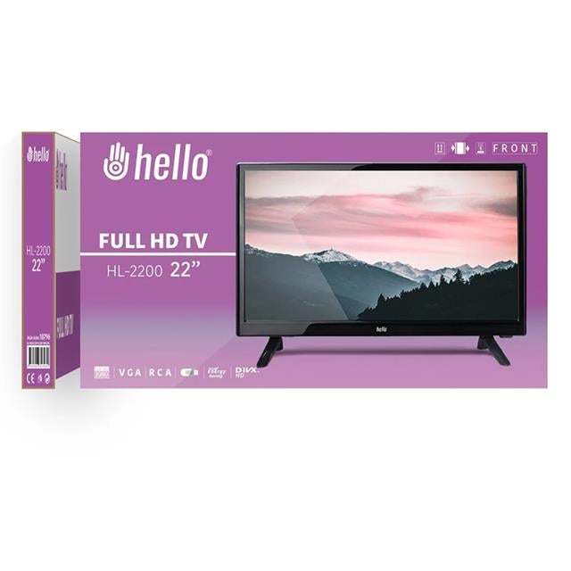 Hello HL-2200 22’’ Vga-HDMI-Rca HD Araç Monitörü