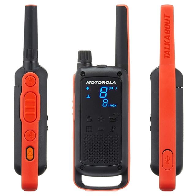 Motorola TLKR-T82 10 Km Siyah PMR El Telsizi 2’li Paket