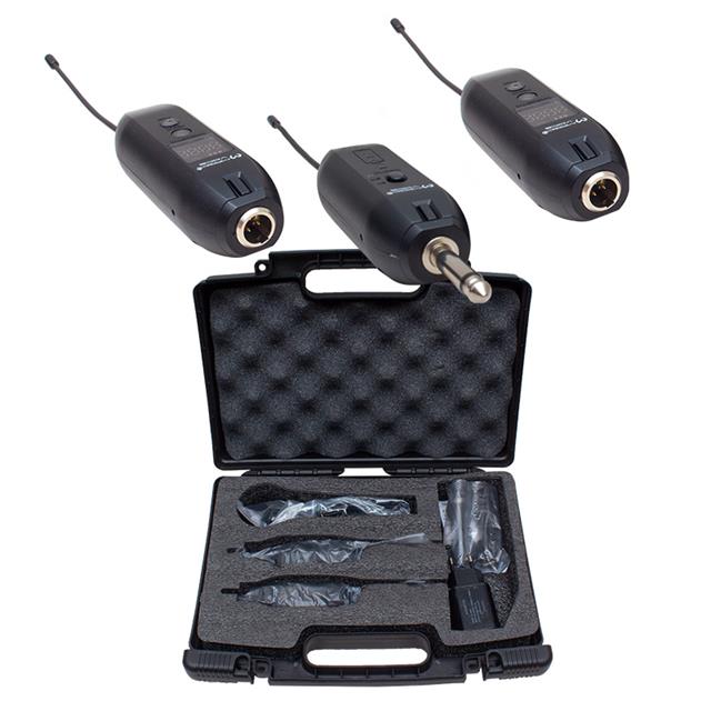 Magicvoice Mv-19596 UHF Yaka Tipi Enstrüman Dörtlü Mikrofon Set