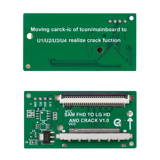Lcd Panel Flexi Repair Kart Sony Fhd To Hd Lvds To Fpc Sam Fhdv To Lg Hd Qk0815a