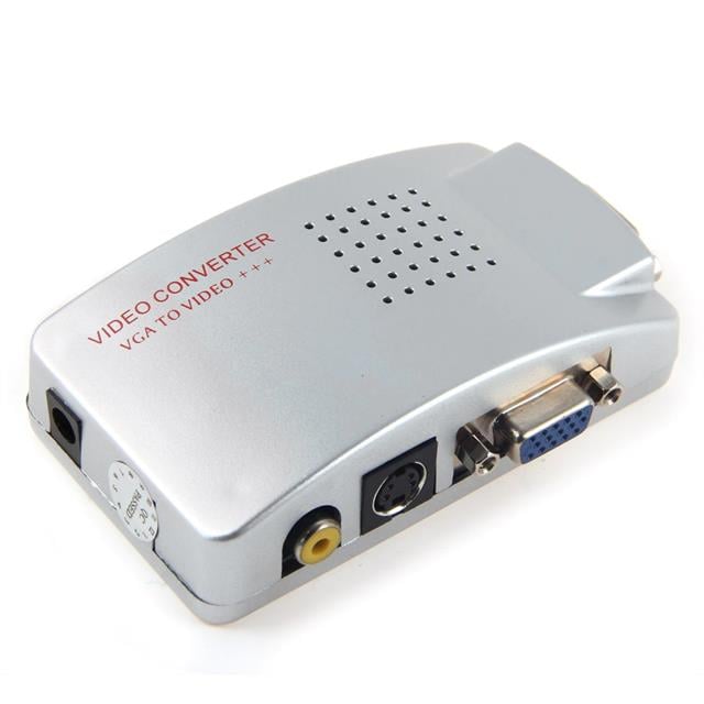Powermaster PM-983 VGA’dan BNC S-Video VGA’ya Görüntü Dönüştürücü 1080P Destekli