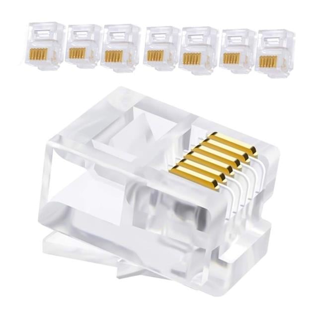 Powermaster Telefon Soketi 6P/6C (100’lü Paket)