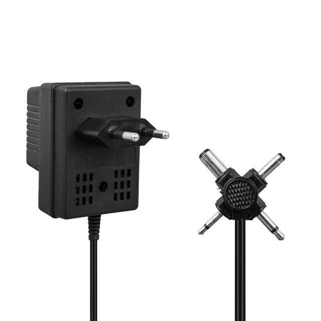 Powermaster PM-20043 3 Volt - 12 Volt - 0.5 Amper Ayarlı Adaptör 4 Uçlu