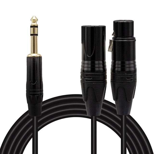 Magicvoice LD390A Canon Erkek Dişi - 6.3 Mm Stereo Erkek 1.5 Metre Kablo